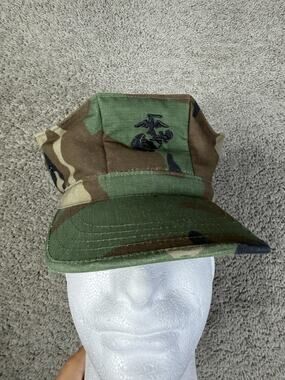 PROPPER Patrol Cap Woodland Camo EGA Vanguard Made In Honduras Military